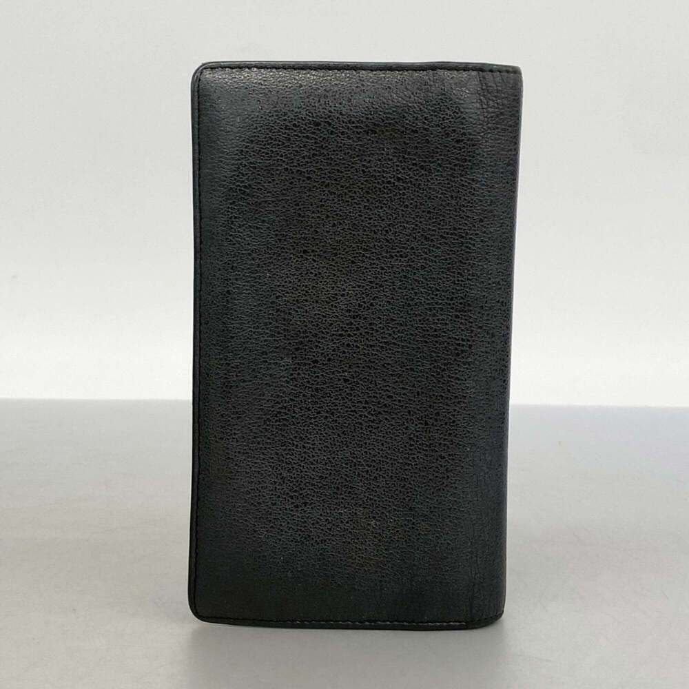 CHANEL Authentic Black Leather Wallet - Picture 9 of 10